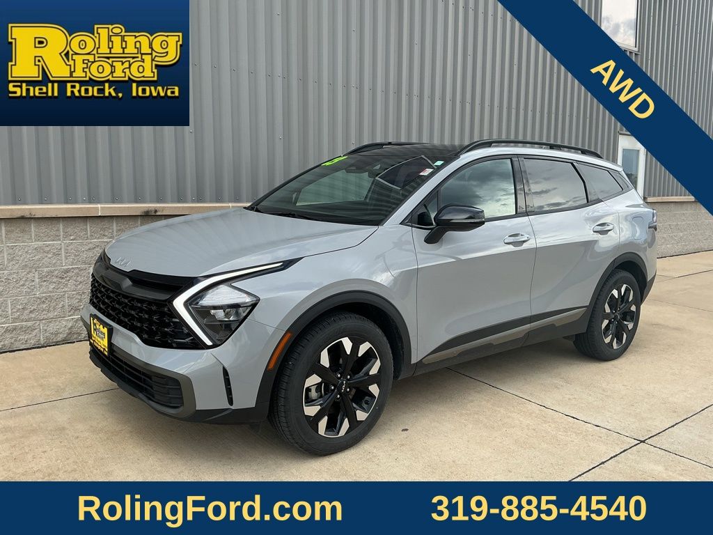 Wolf Gray 2023 Kia Sportage SUV / Crossover All-Wheel Drive 8-Speed Automatic