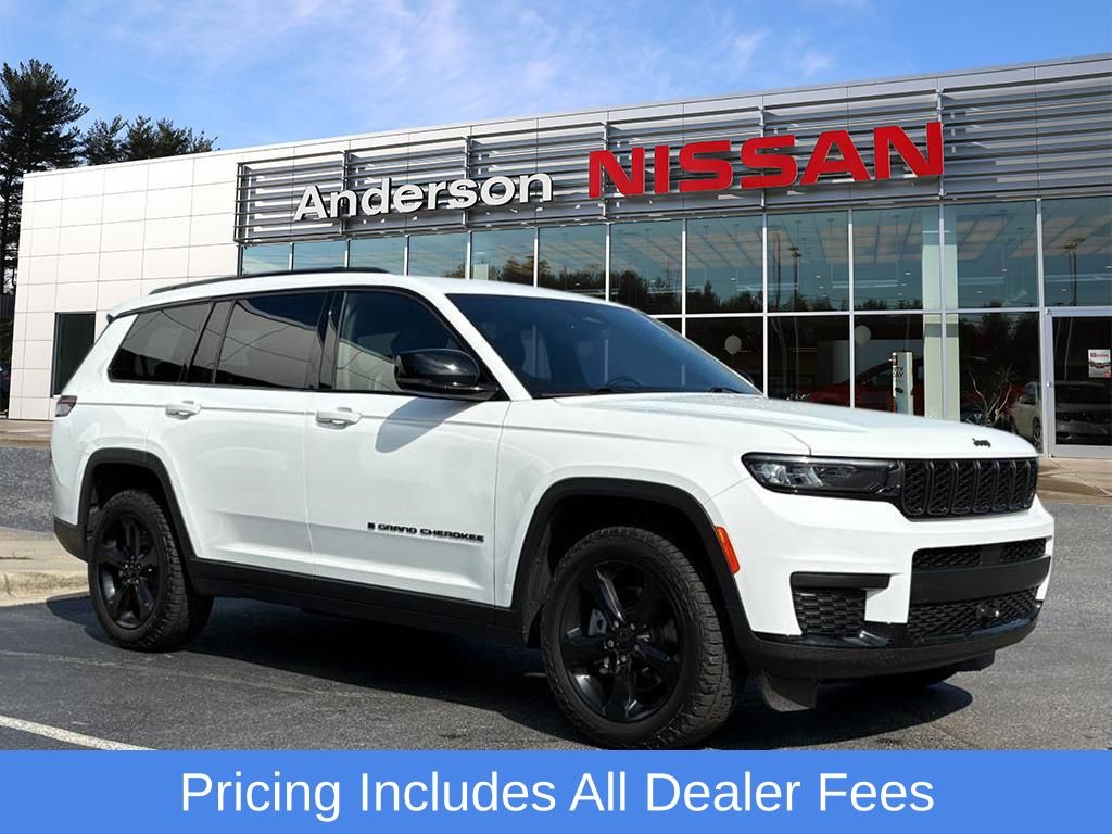 Bright White Clearcoat 2021 Jeep Grand Cherokee L Altitude 4WD SUV / Crossover Four-Wheel Drive 8-Speed Automatic