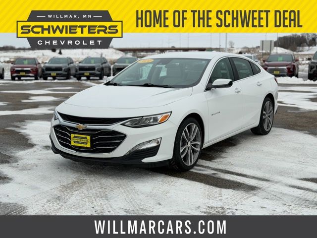 Summit White 2024 Chevrolet Malibu Sedan Front-Wheel Drive Continuously Variable Transmission