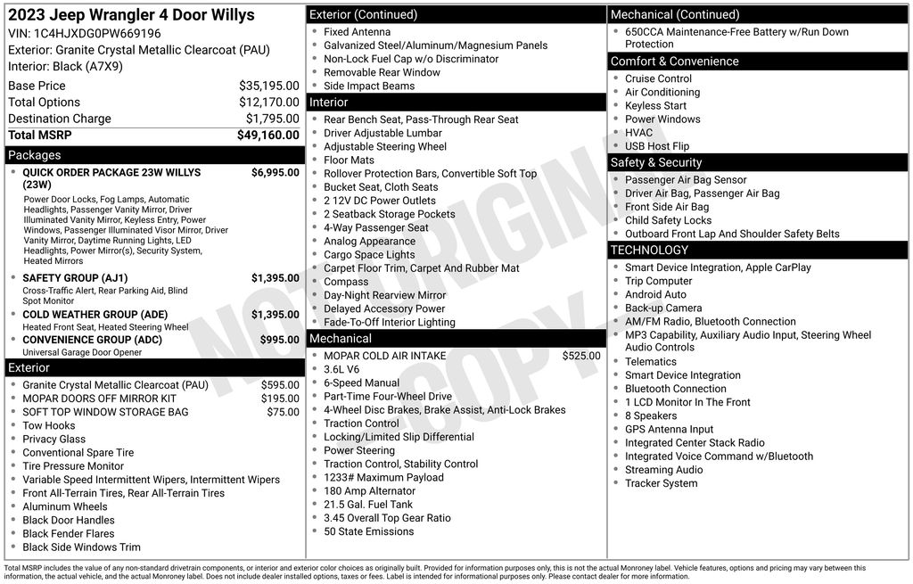 Used 2023 Jeep Wrangler SUV