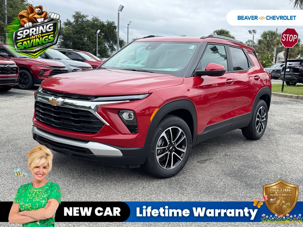 Red 2026 Chevrolet Trailblazer LT FWD SUV / Crossover Front-Wheel Drive Continuously Variable Transmission