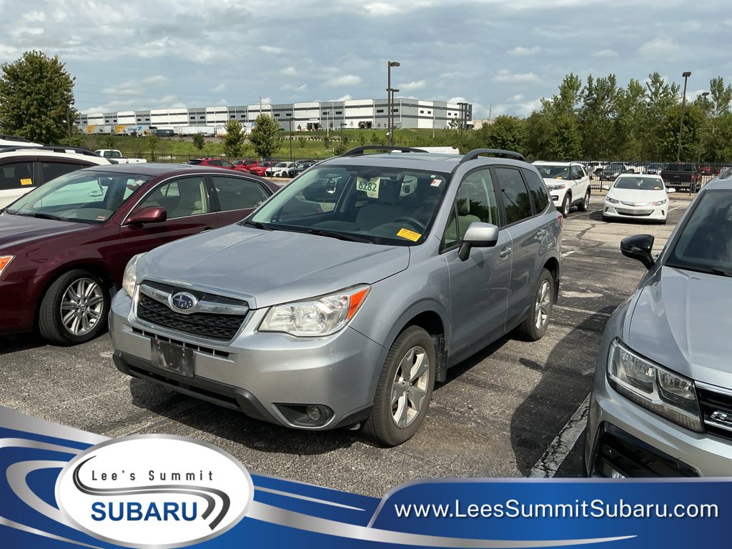 Ice Silver Metallic 2016 Subaru Forester SUV / Crossover All-Wheel Drive Continuously Variable Transmission