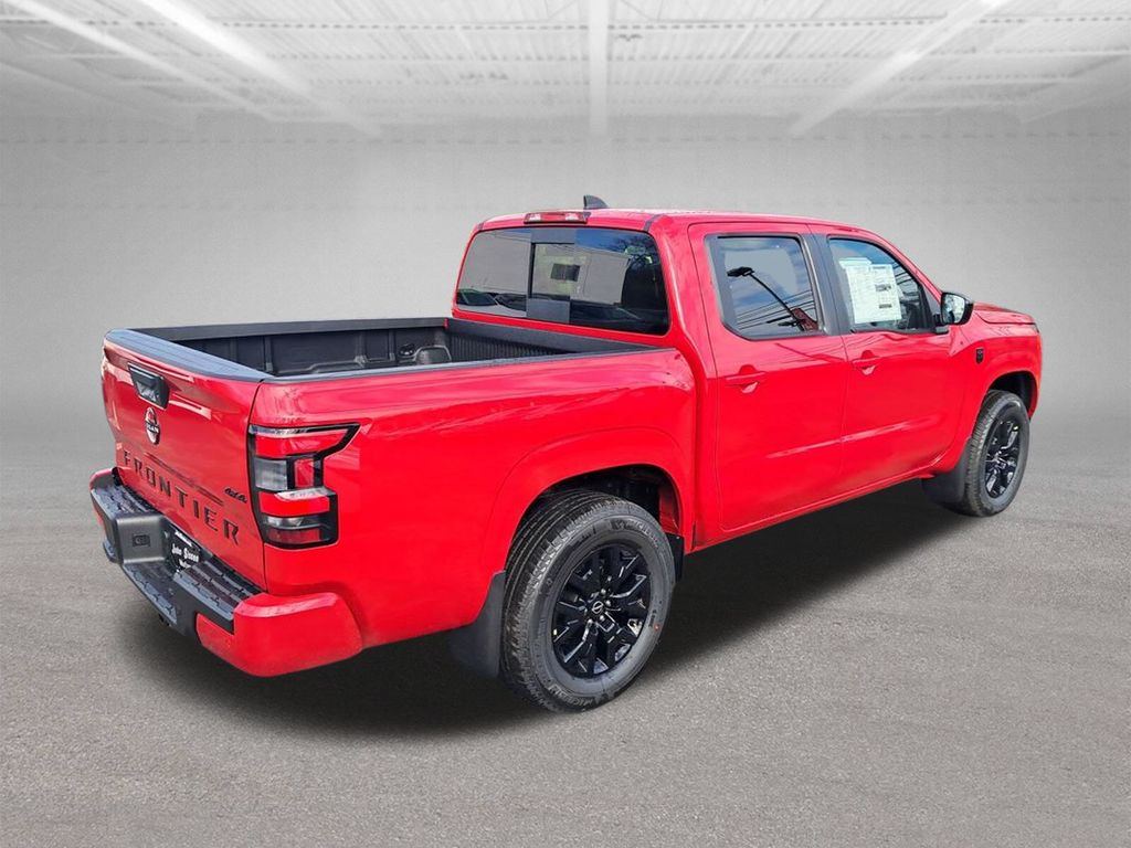 2026 Nissan Frontier SV Red at John Sisson Motors