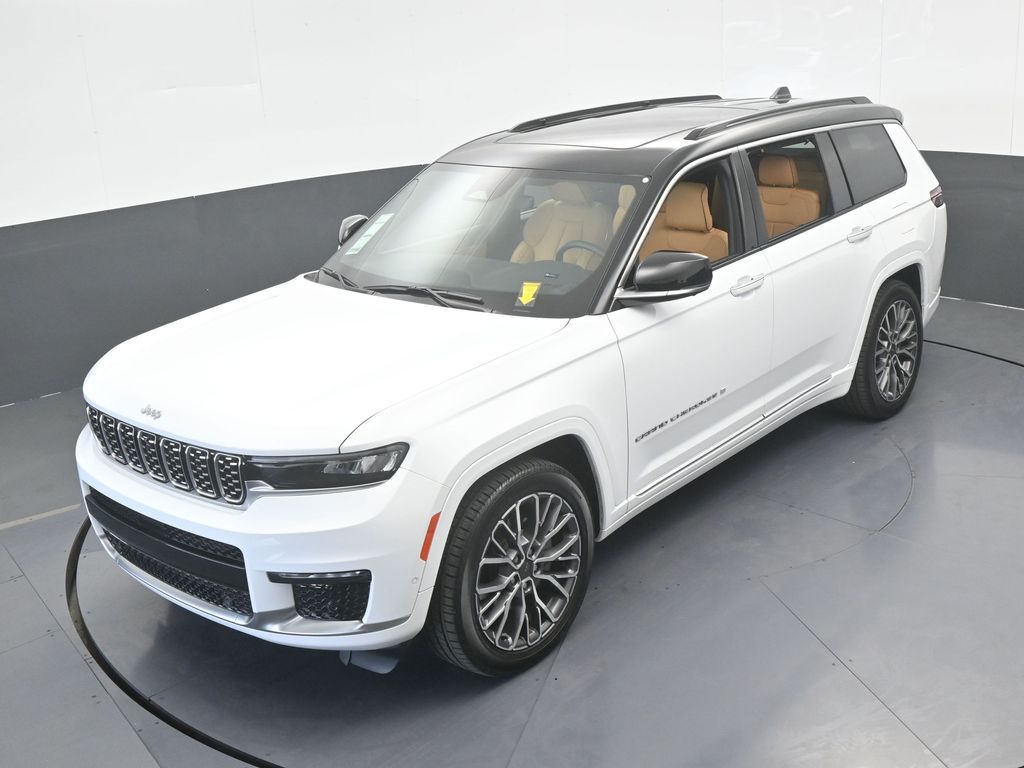 New 2025 Bright White Clearcoat Jeep Summit image 70