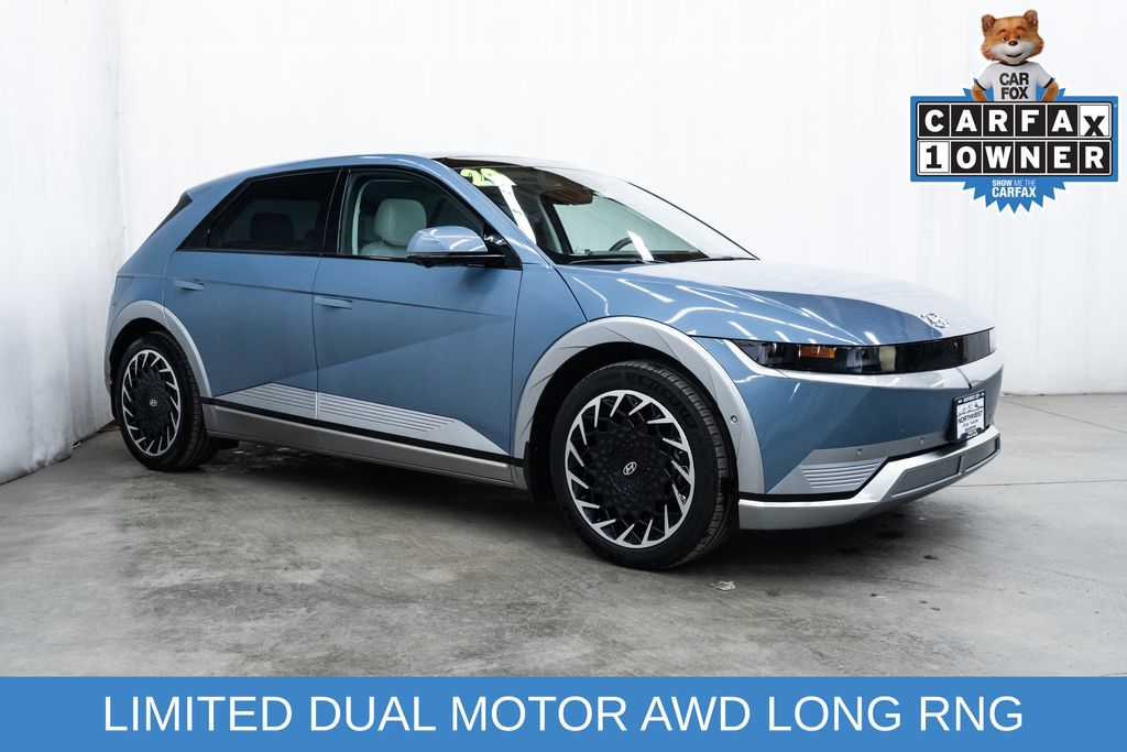 Lucid Blue 2024 Hyundai Ioniq 5 Limited AWD SUV / Crossover All-Wheel Drive 1-Speed Automatic