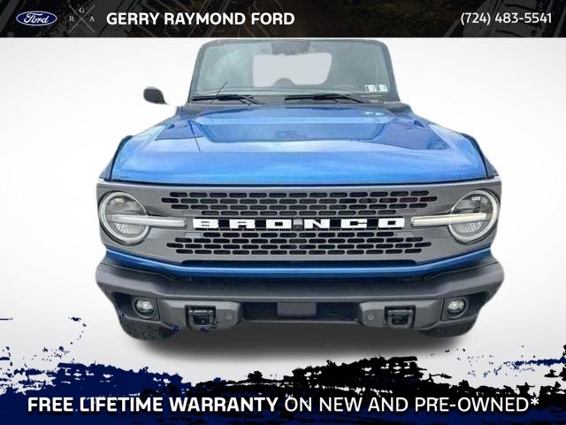 Blue Metallic 2022 Ford Bronco SUV / Crossover Four-Wheel Drive Automatic