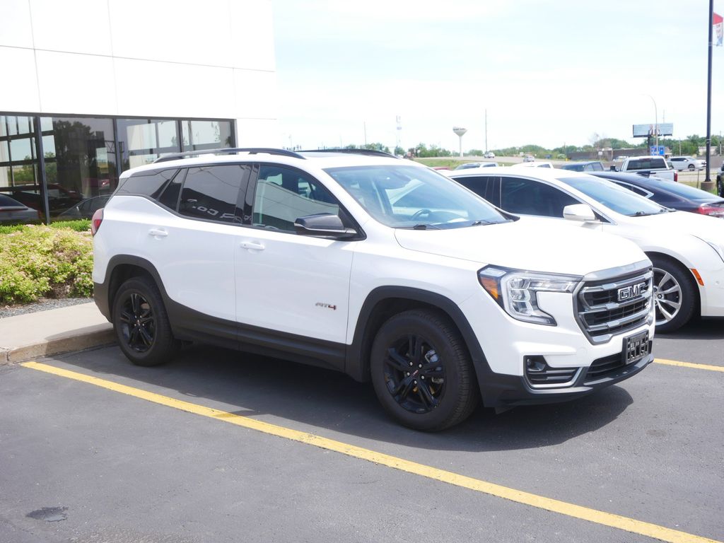 2022 Summit White GMC Terrain AT4 AWD SUV