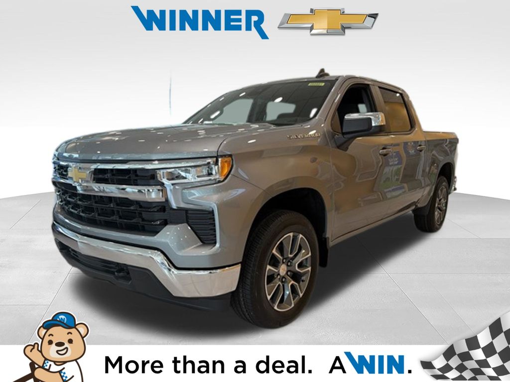 Sterling Gray Metallic 2026 Chevrolet Silverado 1500 Pickup Truck Four-Wheel Drive Automatic
