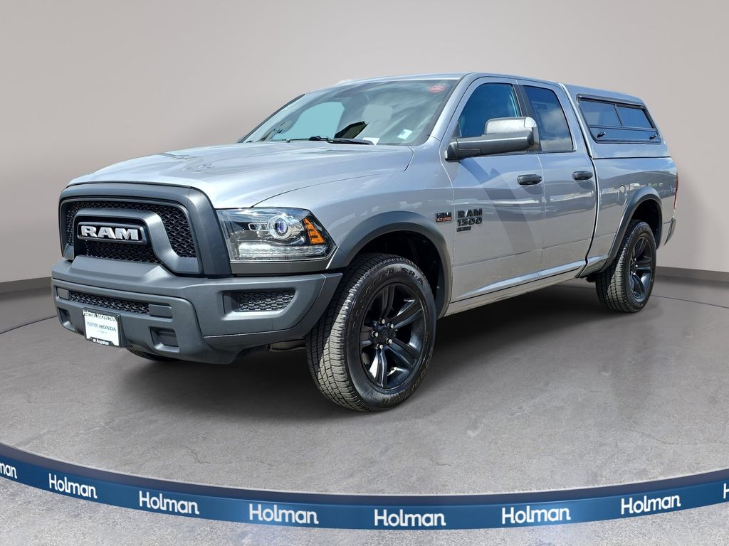 Billet Silver Metallic Clearcoat 2021 RAM 1500 Pickup Truck Four-Wheel Drive 8-Speed Automatic