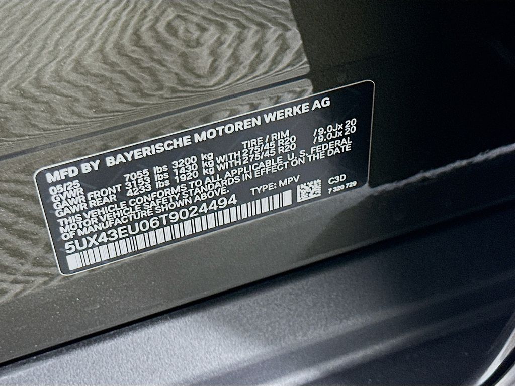 2026 BMW X5 xDrive50e 24