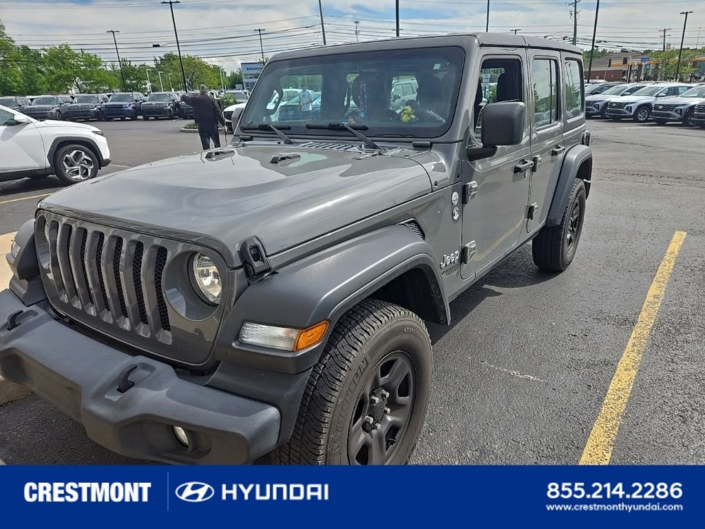 used 2020 Jeep Wrangler car, priced at $19,199