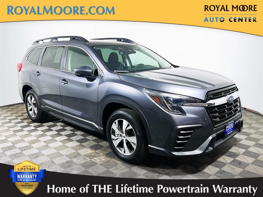 Magnetite Gray Metallic 2024 Subaru Ascent Premium 7-Passenger AWD SUV / Crossover All-Wheel Drive Continuously Variable Transmission