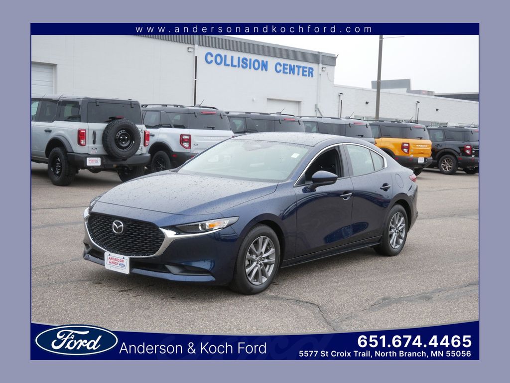 Deep Crystal Blue Mica 2024 Mazda MAZDA3 2.5 S Sedan FWD Sedan Front-Wheel Drive 6-Speed Automatic