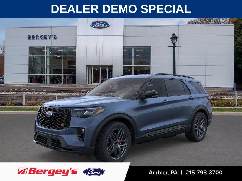 Vapor Blue Metallic 2026 Ford Explorer SUV / Crossover All-Wheel Drive Automatic