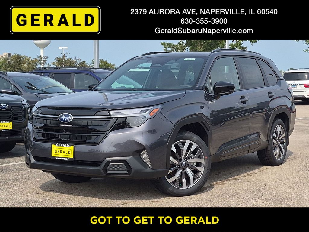 Magnetite Gray Metallic 2026 Subaru Forester Hybrid SUV / Crossover All-Wheel Drive Continuously Variable Transmission