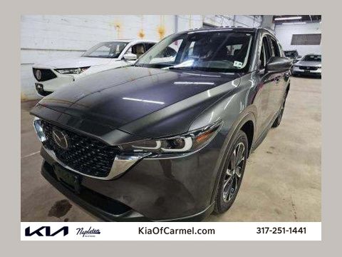Machine Gray Metallic 2023 Mazda CX-5 2.5 S Premium AWD SUV / Crossover All-Wheel Drive 6-Speed Automatic
