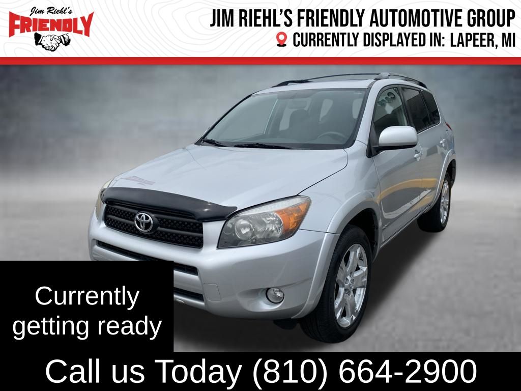 Classic Silver Metallic 2006 Toyota RAV4 Sport SUV / Crossover Front-Wheel Drive 4-Speed Automatic