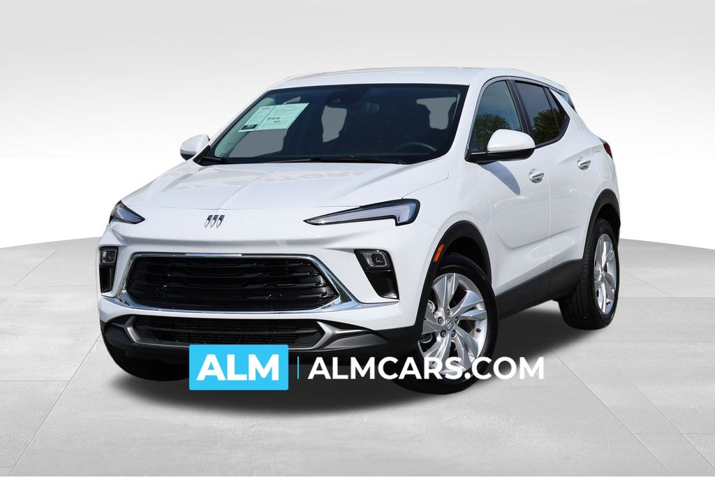 Summit White 2025 Buick Encore GX Preferred FWD SUV / Crossover Front-Wheel Drive Continuously Variable Transmission