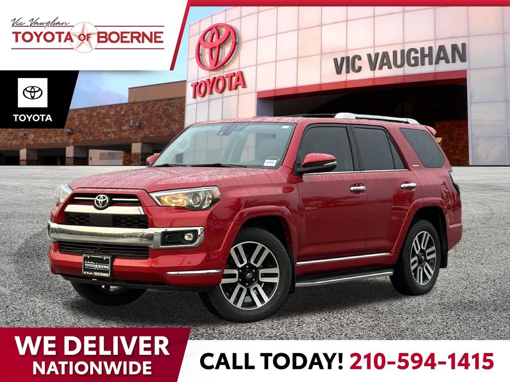 Barcelona Red Metallic 2022 Toyota 4Runner Limited RWD SUV / Crossover 4X2 5-Speed Automatic