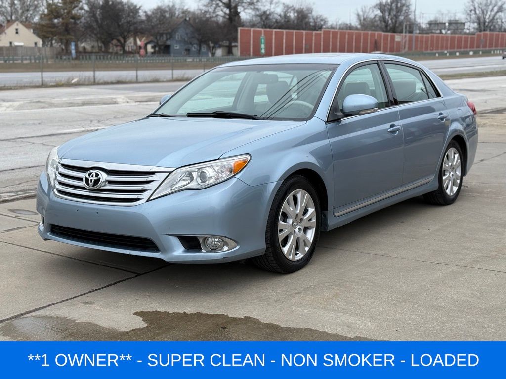 Zephyr Blue Metallic 2011 Toyota Avalon Base Sedan Front-Wheel Drive 6-Speed Automatic