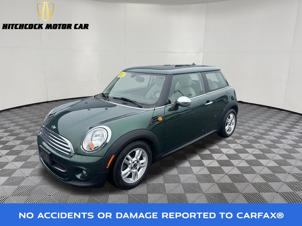 British Racing Green Metallic 2013 MINI Cooper Hatchback Front-Wheel Drive 6-Speed Manual Overdrive