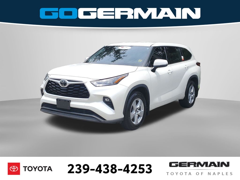 White (Blizzard Pearl) 2020 Toyota Highlander SUV / Crossover All-Wheel Drive 8-Speed Automatic