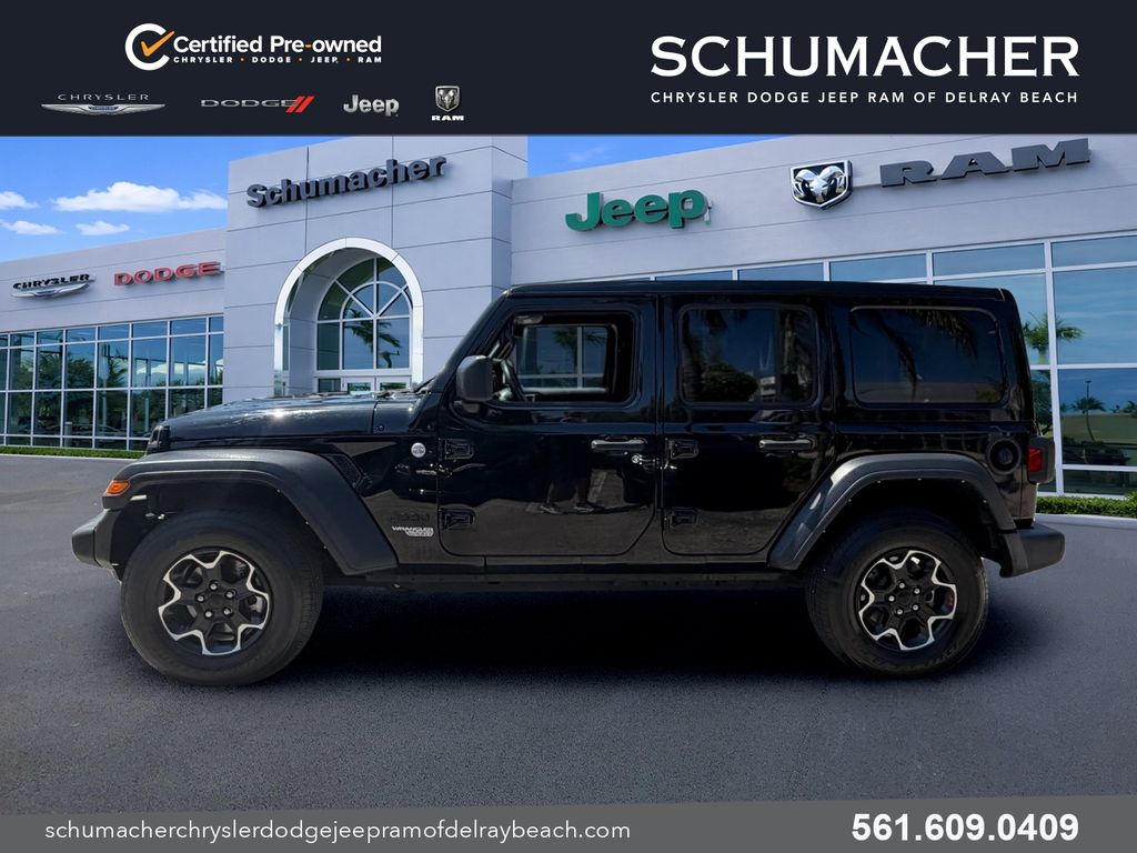 used 2021 Jeep Wrangler car, priced at $29,998