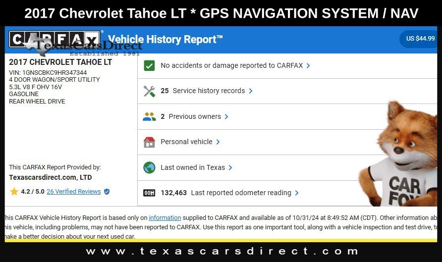 2017 Chevrolet Tahoe LT 10