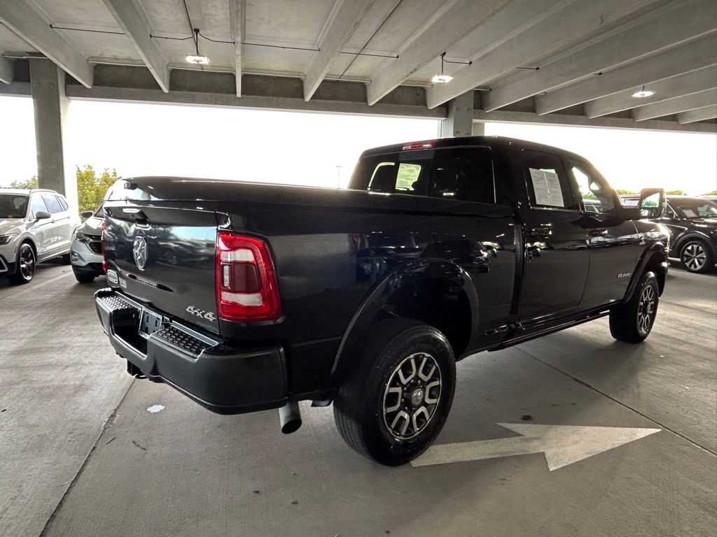 Used 2024 Diamond Black Crystal Pearlcoat Ram Longhorn image 5