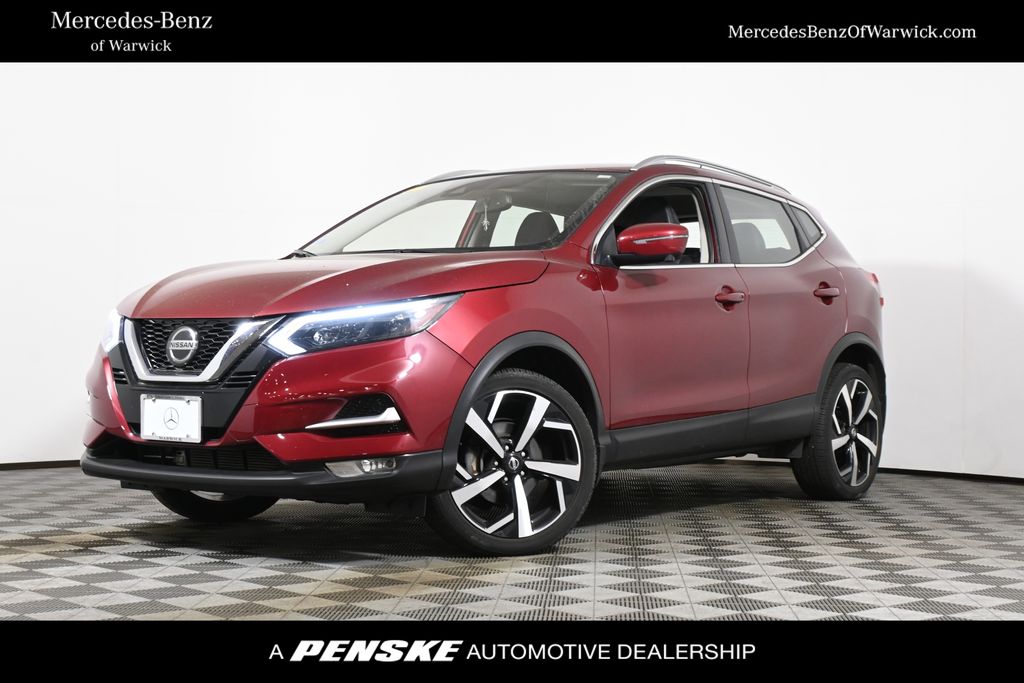 Red (Scarlet Ember Tintcoat) 2021 Nissan Rogue Sport SL AWD SUV / Crossover All-Wheel Drive Continuously Variable Transmission