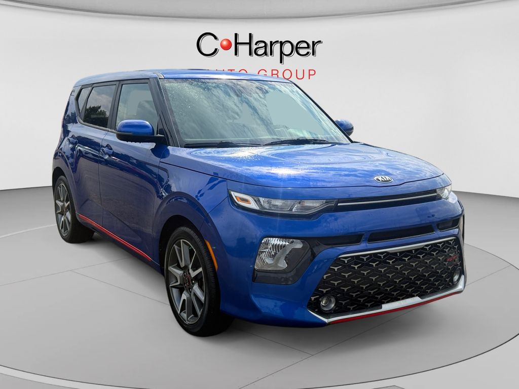 Neptune Blue 2020 Kia Soul SUV / Crossover Front-Wheel Drive Continuously Variable Transmission