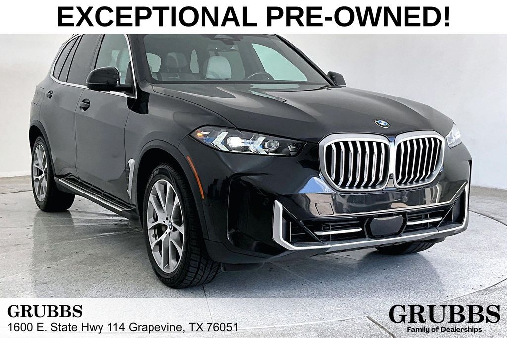 Black Sapphire Metallic 2025 BMW X5 SUV / Crossover All-Wheel Drive 8-Speed Automatic