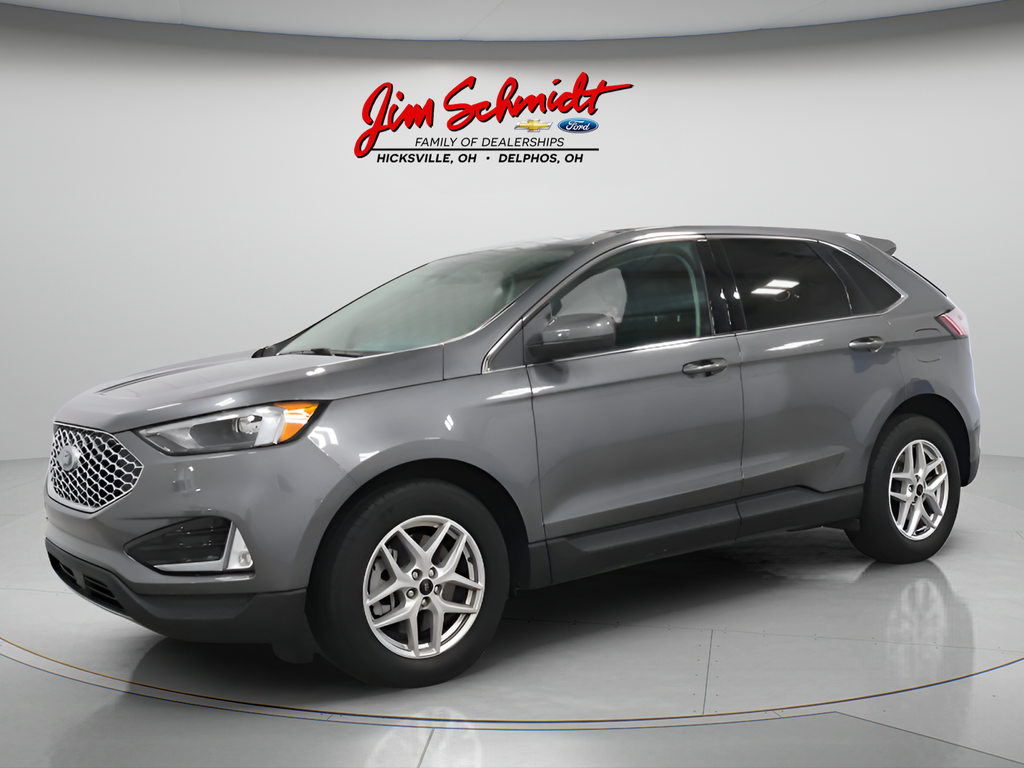 Carbonized Gray Metallic 2023 Ford Edge SUV / Crossover All-Wheel Drive 8-Speed Automatic