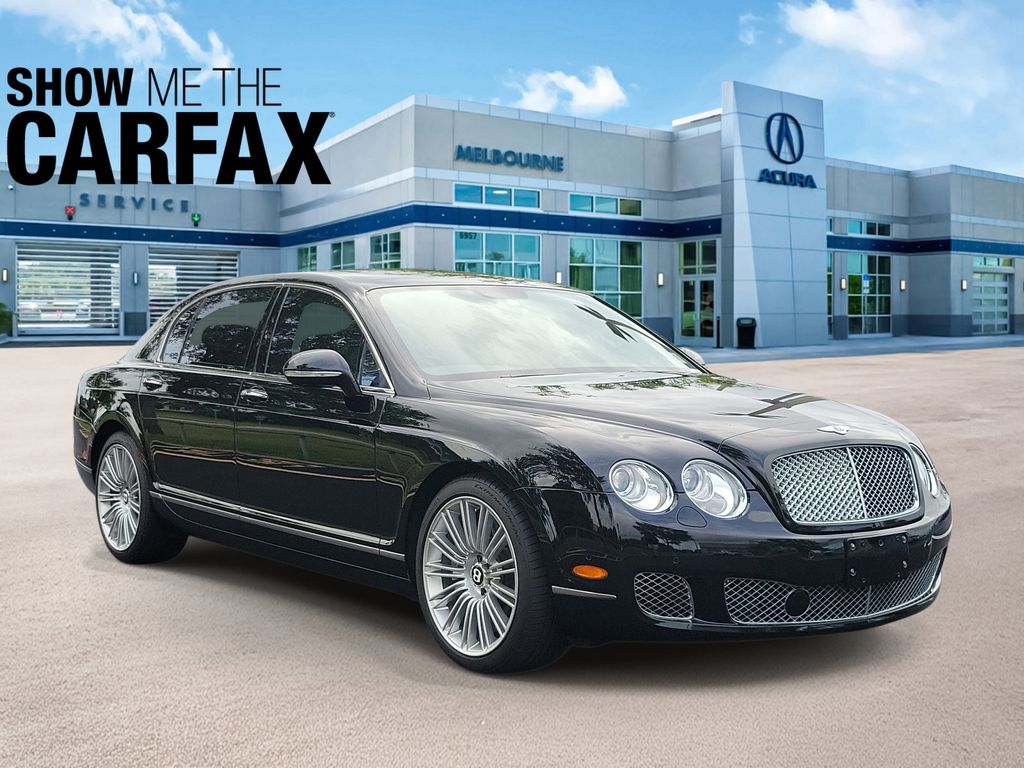 Onyx Metallic 2011 Bentley Continental Flying Spur Sedan 6-Speed Automatic