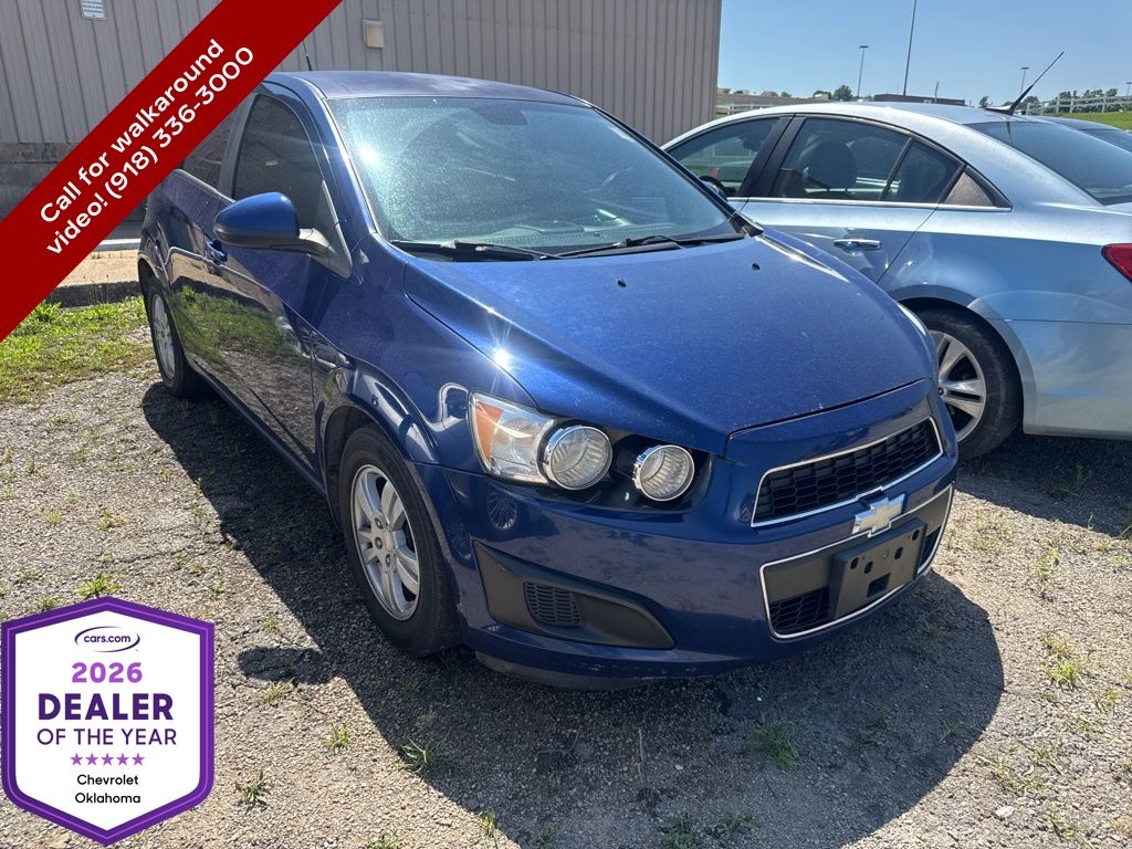 Blue Topaz Metallic 2012 Chevrolet Sonic 2LT Hatchback FWD Hatchback Front-Wheel Drive 6-Speed Automatic