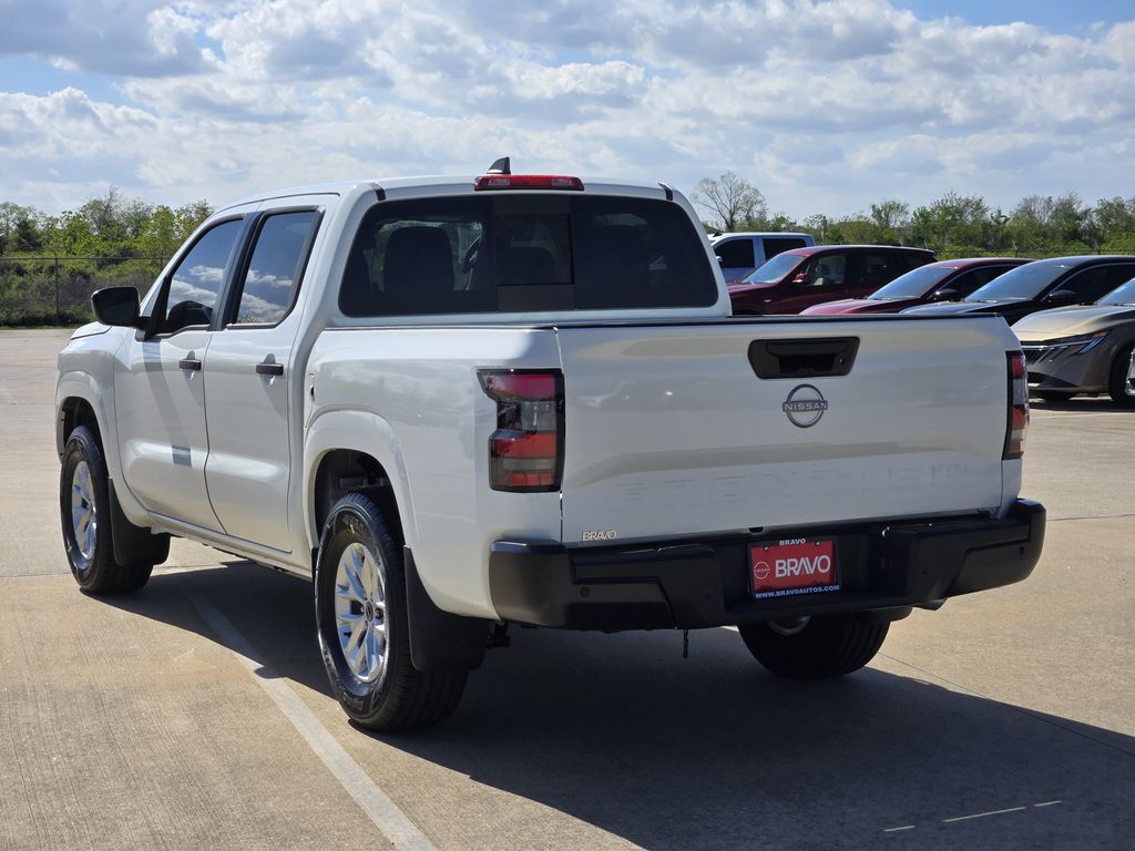 2026 Nissan Frontier S White at South Houston Nissan