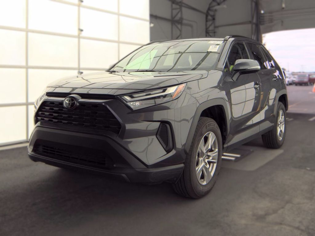 Magnetic Gray Metallic 2025 Toyota RAV4 SUV / Crossover Front-Wheel Drive 8-Speed Automatic