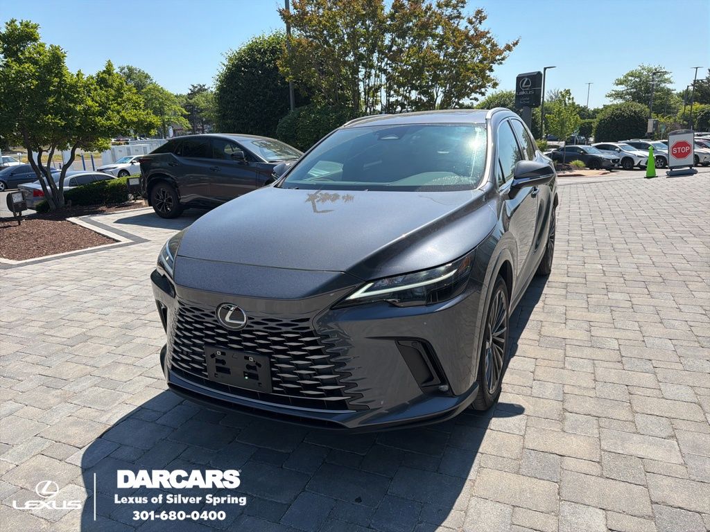 Cloudburst Gray 2025 Lexus RX Hybrid 350h Premium AWD SUV / Crossover All-Wheel Drive Continuously Variable Transmission