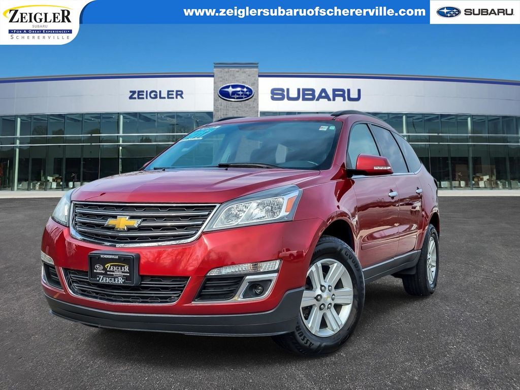 Crystal Red Tintcoat 2014 Chevrolet Traverse 2LT FWD SUV / Crossover Front-Wheel Drive 6-Speed Automatic
