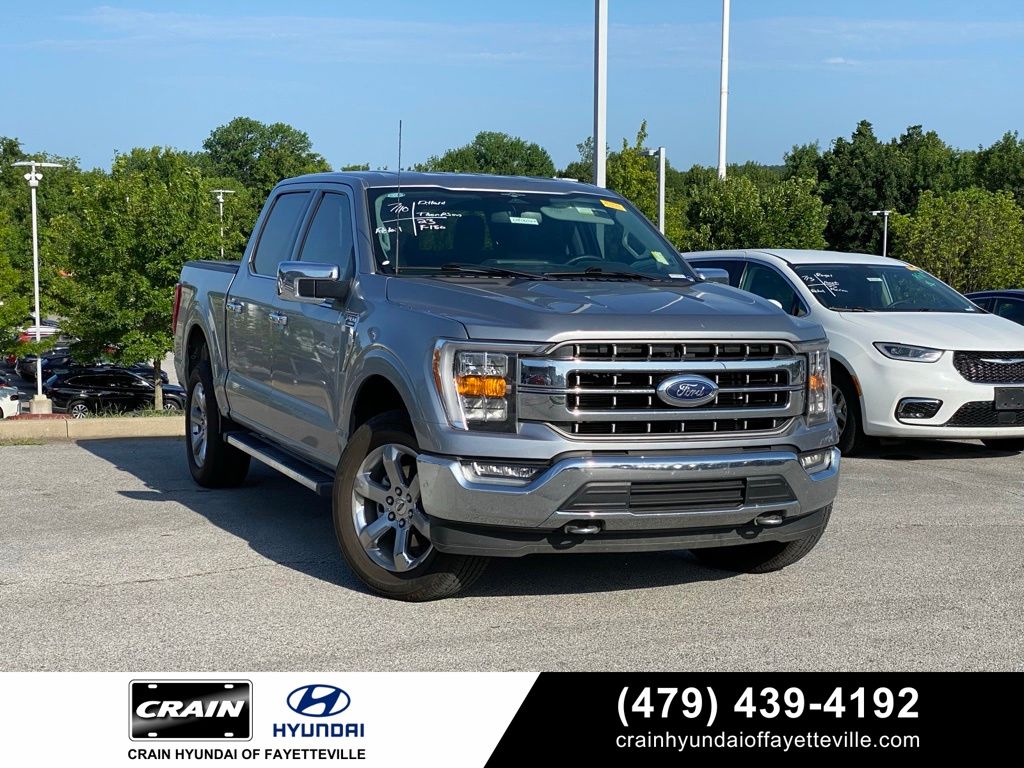 Silver Metallic 2023 Ford F-150 Pickup Truck Four-Wheel Drive Automatic