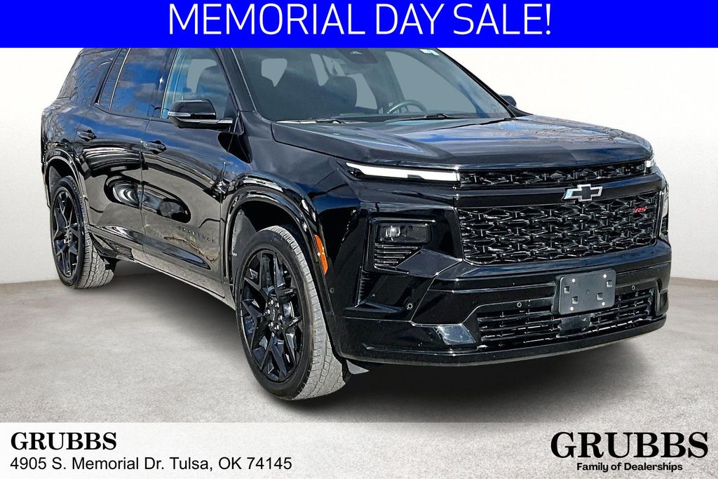 Mosaic Black Metallic 2024 Chevrolet Traverse RS AWD SUV / Crossover Four-Wheel Drive 8-Speed Automatic