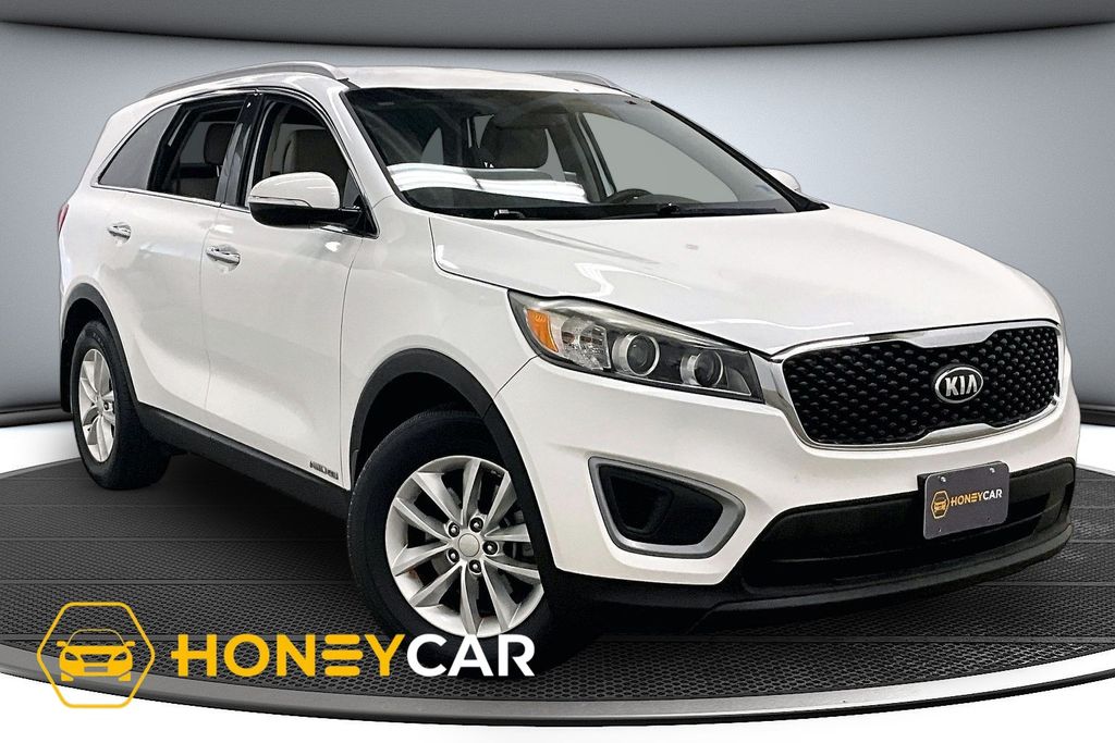 Snow White Pearl 2016 Kia Sorento SUV / Crossover All-Wheel Drive 6-Speed Automatic
