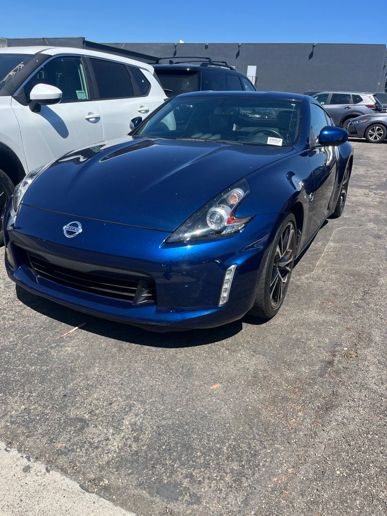 Deep Blue Pearl 2019 Nissan 370Z Sport RWD Coupe Rear-Wheel Drive 7-Speed Automatic