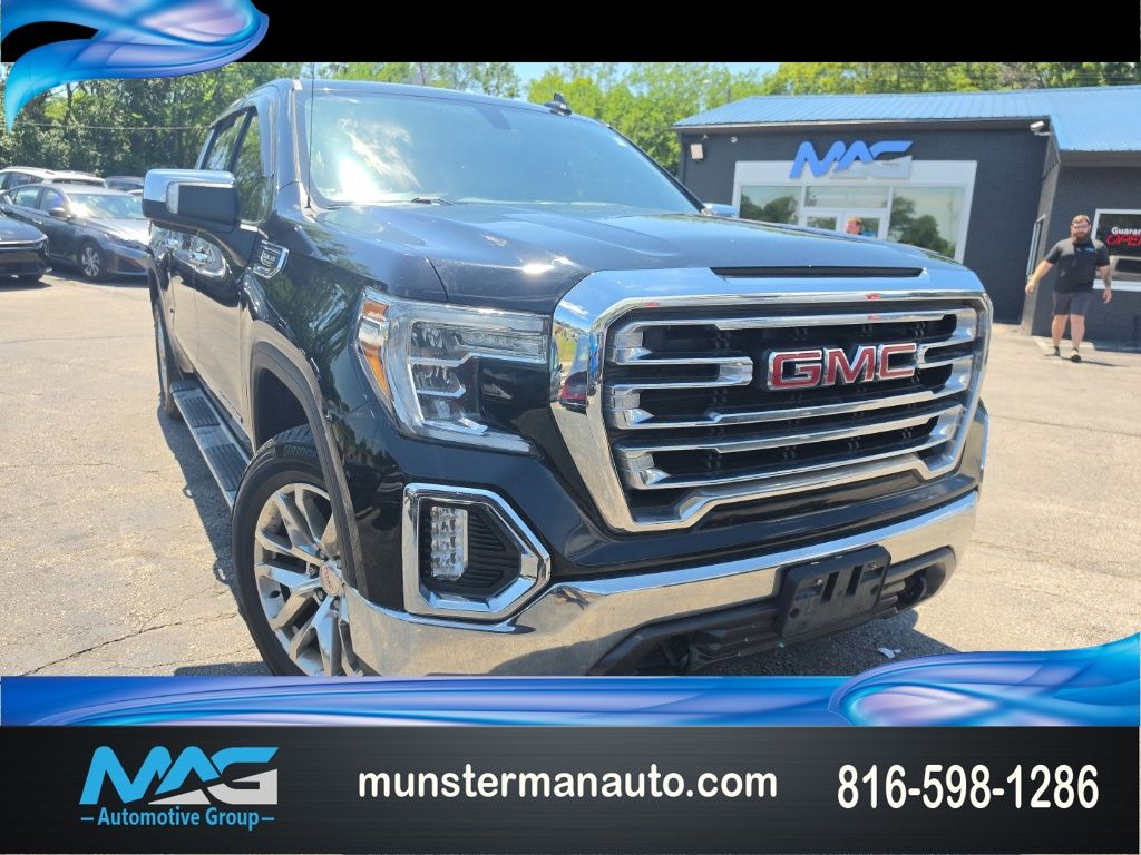 Black 2020 GMC Sierra 1500 Pickup Truck Four-Wheel Drive Automatic