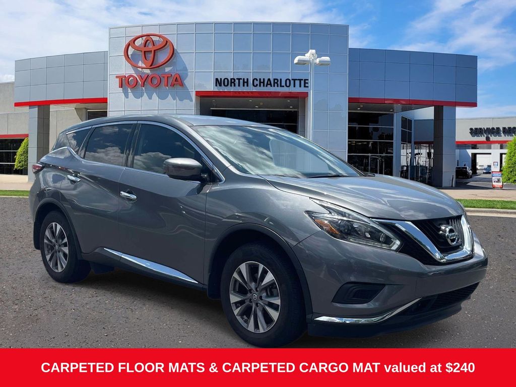 Gray (Gun Metallic) 2018 Nissan Murano SUV / Crossover All-Wheel Drive Continuously Variable Transmission