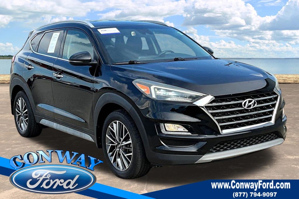 Black Noir Pearl 2019 Hyundai Tucson SUV / Crossover Front-Wheel Drive 6-Speed Automatic