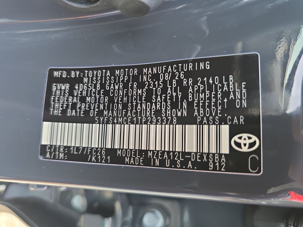 New 2026 Toyota Corolla Sedan