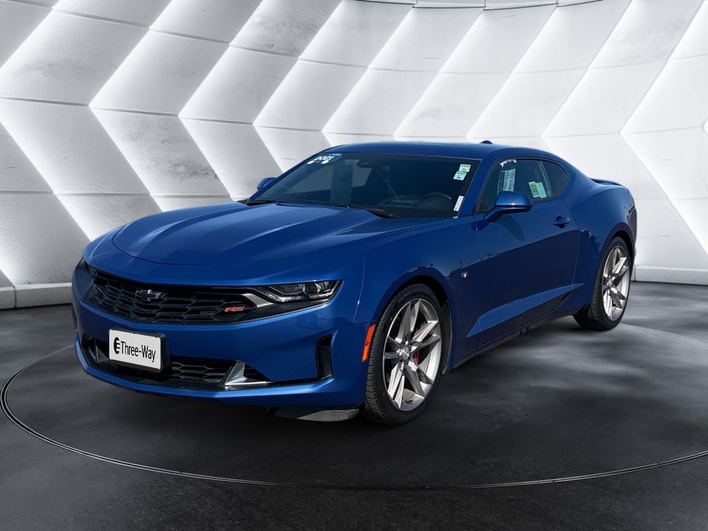 Riverside Blue Metallic 2021 Chevrolet Camaro Coupe Rear-Wheel Drive Automatic