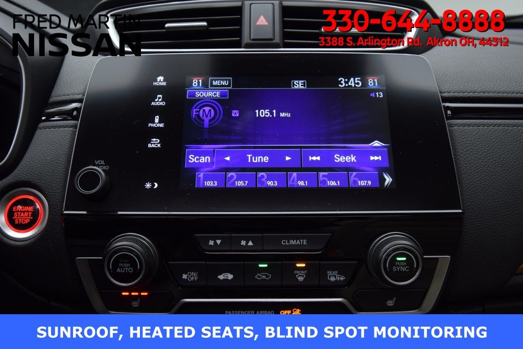 used 2018 Honda CR-V car, priced at $18,500