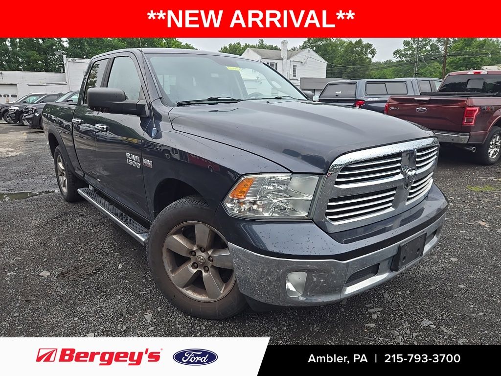 Gray (Maximum Steel Metallic Clearcoat) 2013 RAM 1500 Pickup Truck Four-Wheel Drive 6-Speed Automatic